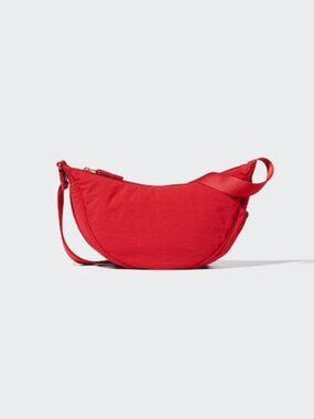 Uniqlo Unisex Round Mini Shoulder Bag in Red